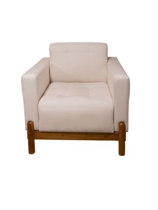 Lombok White Teak Single